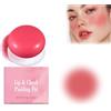 Generico Lip Pudding Pot, Korean Pudding Pot Blush, Korean Pudding Pot Lip, Blurring Makeup Blush, Milk Jelly Blush, Vielseitig Verwendbares, Natural and Long-lasting, Weiches, Mattes (Vitality, 6.5g)