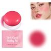 Generico Lip Pudding Pot, Korean Pudding Pot Blush, Korean Pudding Pot Lip, Blurring Makeup Blush, Milk Jelly Blush, Vielseitig Verwendbares, Natural and Long-lasting, Weiches, Mattes (Berries, 6.5g)