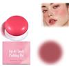 Generico Lip Pudding Pot, Korean Pudding Pot Blush, Korean Pudding Pot Lip, Blurring Makeup Blush, Milk Jelly Blush, Vielseitig Verwendbares, Natural and Long-lasting, Weiches, Mattes (Tenderness, 6.5g)