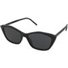 Saint Laurent SL 775 001 | Occhiali da Sole Graduati o Non Graduati | Prova Online | Plastica | Cat Eye | Nero | Adrialenti