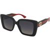 Gucci GG1861S 005 | Occhiali da Sole Graduati o Non Graduati | Prova Online | Plastica | Oversize | Nero | Adrialenti