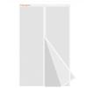 Risareyi Zanzariera Magnetica per Porte Finestra 125x220cm, Bianco Vetroresina Rete Super Resistente Tenda Zanzariera con Calamita Anti Zanzare, per Balcone Soggiorno, Facile da Montare