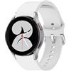 FYISWHO Silicone Cinturino per Samsung Galaxy Watch 7/Watch 6 Classic/Watch FE/Watch 5 Pro, 20mm Sport Bracciali Cinturini di Ricambio per Galaxy Watch 4/Active 2/Watch 3
