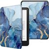 FINTIE Custodia per 7 Kindle Paperwhite (12ª Gen, 2024) / Kindle Colorsoft | Sottile Leggero Protettiva Cover con Auto Sveglia/Sonno per Kindle Paperwhite e Kindle Colorsoft, Ocean Marble