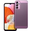 BREEZY CUSTODIA BACK COVER SHELL RIGIDA ANTISCIVOLO TRAFORATA PER SAMSUNG GALAXY A14 4G 5G PURPLE