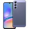 BREEZY CUSTODIA BACK COVER SHELL RIGIDA ANTISCIVOLO TRAFORATA PER SAMSUNG GALAXY A25 5G BLU