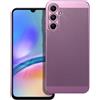BREEZY CUSTODIA BACK COVER SHELL RIGIDA ANTISCIVOLO TRAFORATA PER SAMSUNG GALAXY A25 5G PURPLE