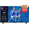 TCL Serie PF650 Smart TV Ultra HD 4K 50'' 50PF650, Dolby Vision Atmos, AirPlay 2, Fire TV
