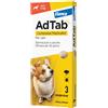 ELANCO ITALIA SpA Adtab Per Cani da 5,5 a 11 kg - 3 Compresse Masticabili 225 mg - Ectoparassiticida per Uso Sistemico