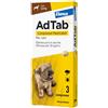 ELANCO ITALIA SpA Adtab Per Cani Da 1,3 A 2,5kg, Elanco, 3 Compresse Masticabili 56mg - Ectoparassiticida per Uso Sistemico
