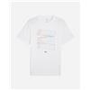 Puma Logo Lab M - T-shirt - Uomo - Bianco