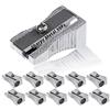 LogicaShop Sharpy Metal Set Temperini Piccoli in Metallo 1 Foro e Lama in Acciaio (10)