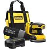 Stanley Levigatrice Roto-Orbitale18V V20 StanleyFatmax 2.0Ah 125mm SFMCW220D1S-QW