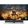 Philips Momentum 559M1RYV - Monitor da gioco UHD da 55 pollici, HDR1000, Ambiglow, FreeSync Premium Pro (3840x2160, 144 Hz, HDMI 2.1, Displayport 1.4, USB-C 3.2, hub USB), colore nero