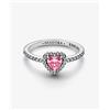 Pandora Anello Cuore in rilievo rosa Donna Pandora