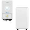 V-TAC SOLAR KIT FOTOVOLTAICO MONOFASE INVERTER DEYE V-TAC 6KW CON ACCUMULO 10,2KW A TERRA VT-KIT6D-1X10-1-LEDKIT6D-1X10-1