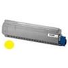 Oki Toner Compatibile per Oki MC851 C851 Giallo 44059165 Pagine 7.300