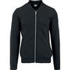 Urban Classics Giacca Bomber Sweat, Nero, L Uomo
