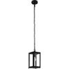Eglo Leuchten my light Lampadario a sospensione Alamonte 1 moderna nera squadrata da esterno IP44 1XE27 94788/20