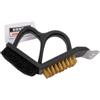 Kingsford Spazzola Per Barbecue Con Setole In Nylon E Raschietto - Manico Antiscivolo Con Apribottiglie, 43 Cm