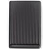 Ompagrill Piastra di cottura in ghisa rigata 40x28cm