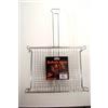 Griglia per barbecue sj in acciaio con piedini 45x35x72 cm