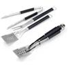 Ompagrill Set 3 pezzi proff in acciaio inox