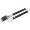 Ompagrill Kit pulizia barbecue - pennello e spazzola in acciaio inox