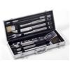 Ompagrill Set valigetta accessori barbecue in alluminio - 12 pezzi