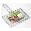 Ompagrill Graticola a rete senza piedi, per barbecue, dimensioni 40x45 cm