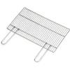 Ompagrill Graticola tondino con manici richiudibili, dimensioni 76x43cm
