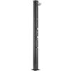 Gre Doccia solare per giardino gre in alluminio con lavapiedi e spruzzatore 32 l - cod. ar1130