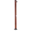 Gre Doccia solare per giardino gre in pvc effetto legno 20 l - cod. ar1020w