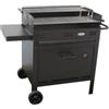 Barbecue a legna e carbone etna v20 con forno pizza, 120x60x92 cm