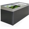 Biohort sopralzo aiuola rialzata 2x1 grigio scuro metallizzato 65013