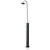 Doccia solare smontabile per giardino gre in alluminio 18 l - cod. ssal18