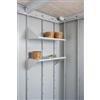 Biohort ripiani per casetta attrezzi neo 56x24,5 cm grigio/bianco 4