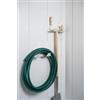 Biohort 2 pezzi ganci porta attrezzi per casetta da giardino neo, grigio/bianco