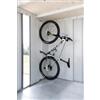 Biohort appendi biciclette bikemax 1 posto per casetta attrezzi neo