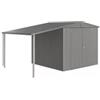 Biohort Tettoia per casetta europa misure 4 - 5 argento metallizzato - biohort. 42029
