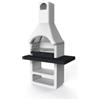 Sarom Fuoco Barbecue a legna o carbonella in cemento sarom fuoco maribor 114x64x212,5 cm