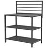 Ompagrill Cucina da esterno modulare ompagrill modulo 1 in alluminio nero 61,5x100x130 cm