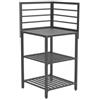Ompagrill Cucina da esterno modulare ompagrill modulo 3 in alluminio nero 61,5x61,5x130 cm