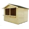 Habrita Chiosco in legno da esterno habrita sylva 3024 315x274x240 cm