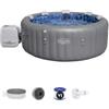 Bestway Piscina idromassaggio gonfiabile bestway lay-z-spa santorini hydrojet pro per 5-7 persone