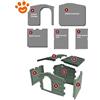 Bama Cuccia Bungalow Medium - Kit Pannelli Isolanti Medium