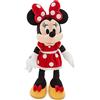 Disney Store Peluche Ufficiale Medio per Bambini Minnie, 47 cm, Personaggio coccoloso con Finitura Morbida e Dettagli Ricamati, Vestito Classico in Rosso - per Bimbi dai 0 Anni in su