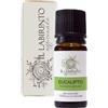 Il Labirinto Officinale Olio Essenziale Eucalipto puro alimentare Il Labirinto Officinale - Oli Essenziali Naturali - Olio essenziale per Diffusori e Umidificatori, Aromaterapia, Vegan - 10ml