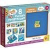 Liscianigiochi Lisciani Giochi - Carotina Baby 9 Puzzle Progressive Squali e Pesci, 95490