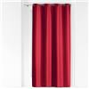 Douceur D'Intérieur - 1603523, Tenda Con Occhielli , 140 X 280 Cm , Essentiel , Poliestere Unito , Rosso
